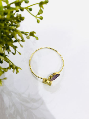 Yellow Purple Bracelet